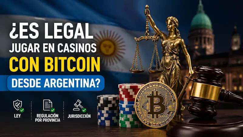 ¿Es legal jugar en casinos con Bitcoin desde Argentina?